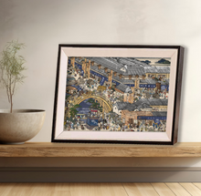 画像をギャラリービューアに読み込む, 江戸の柴犬、156匹が大集結したアートポスター｜yoshie moriuchi ARTWORKS（ヨシエモリウチアートワークス）
