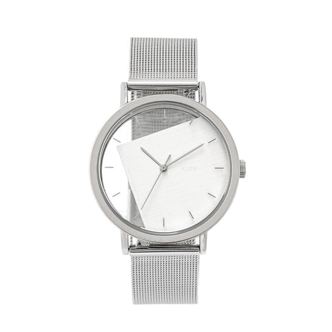 KLON KLON INVISIBLE UNIVERSAL SHAPES [rectangle] SILVER EDITION 38mm｜KLON（クローン）