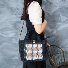 画像をギャラリービューアに読み込む, パレットリリーツイードショルダーバッグ｜fanfancy+（ファンファンシープラス）
