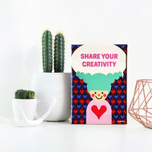 画像をギャラリービューアに読み込む, キャンバスプリント HEARTic GIRLs Canvas Print  “SHARE YOUR CREATIVITY” 【期間限定】｜asugatic（アシュガティック）
