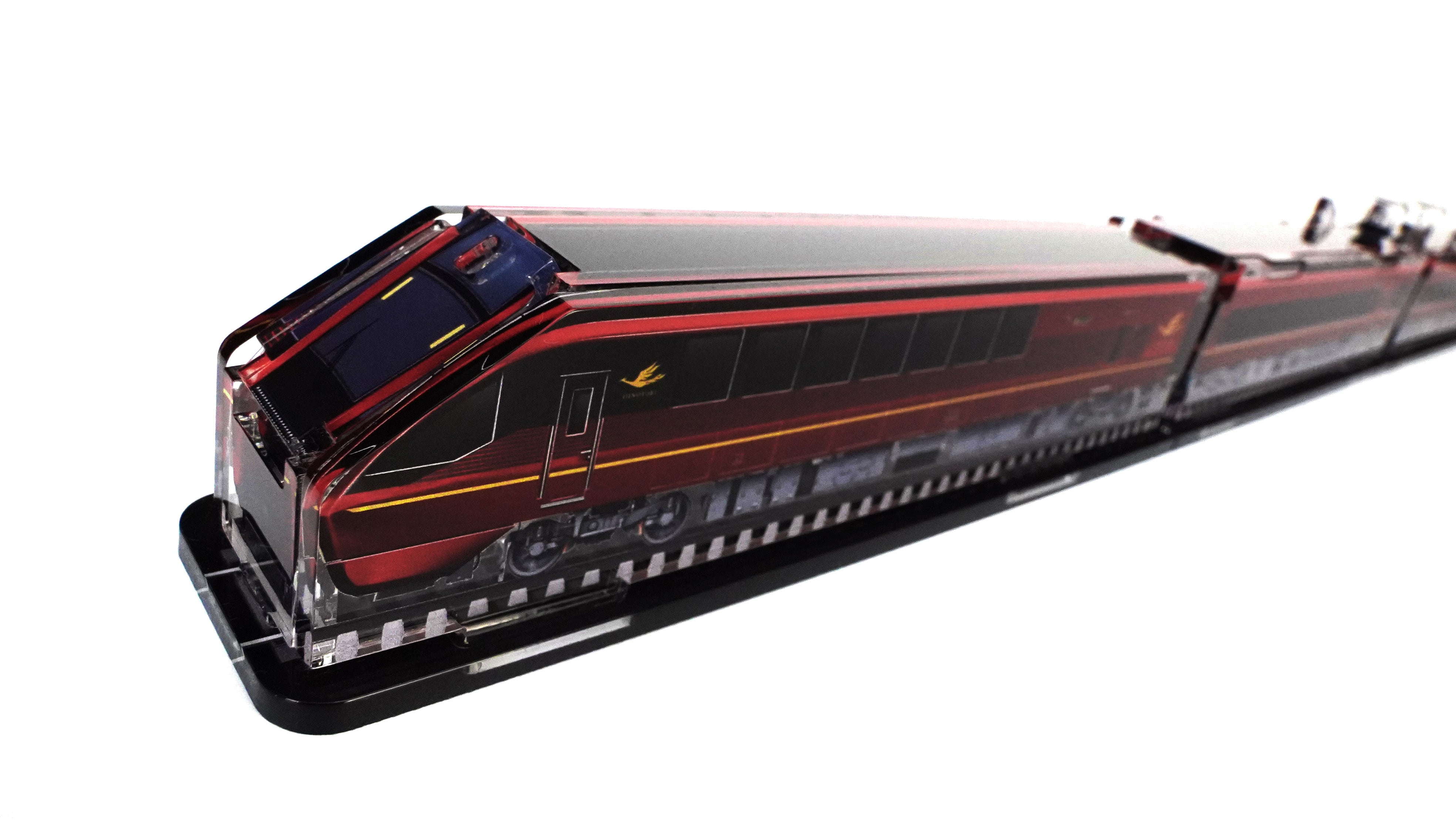 ⑫【３Dアクデン】近鉄特急　ひのとり４両セット｜3D　ACDEN（スリーディーアクデン）