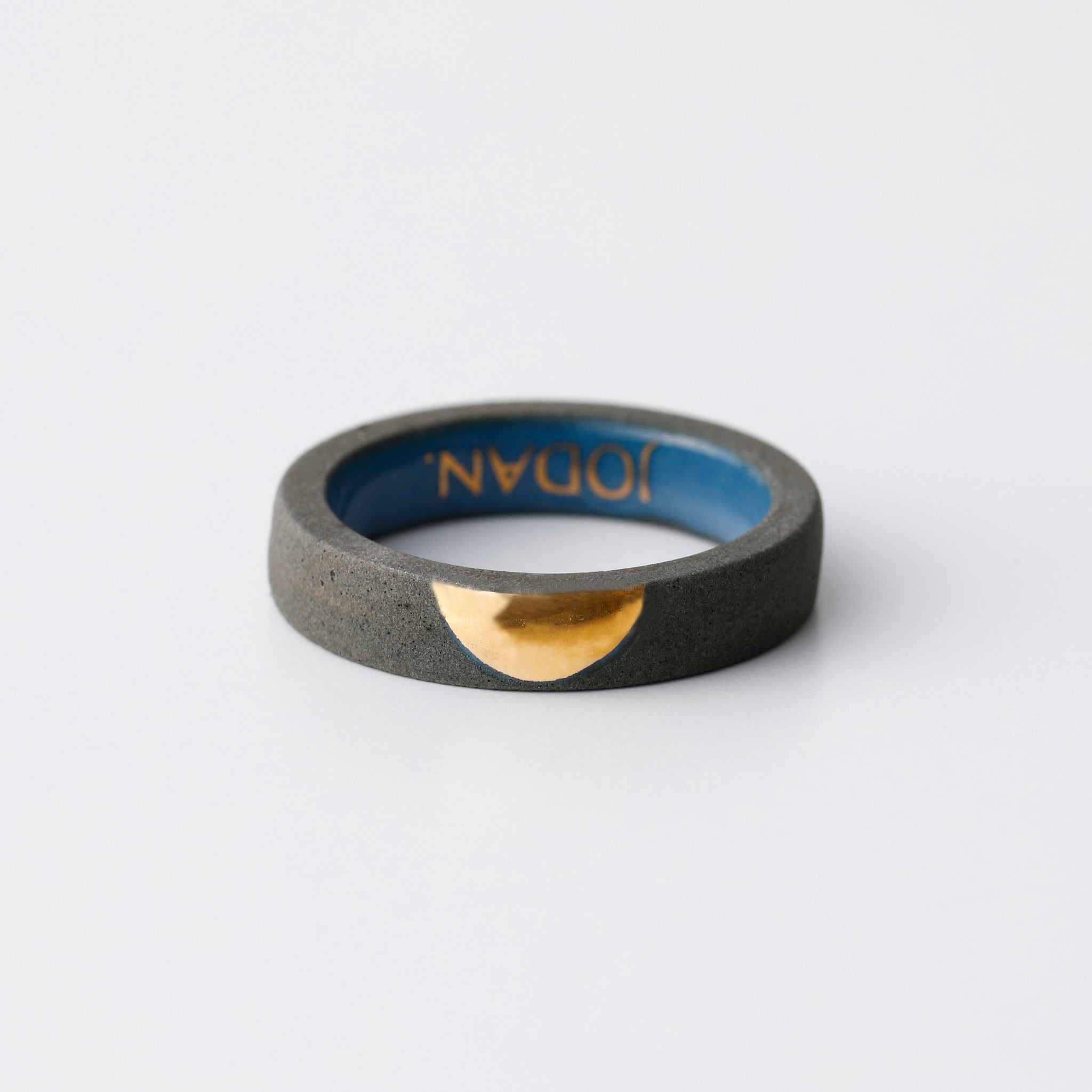 scent ring（旧 aroma ring）___Dark Grey（half moon）GOLD｜JODAN