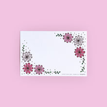 画像をギャラリービューアに読み込む, ノートカード Notecards “HEARTic DARLING Flower” 【期間限定】  ｜asugatic（アシュガティック）
