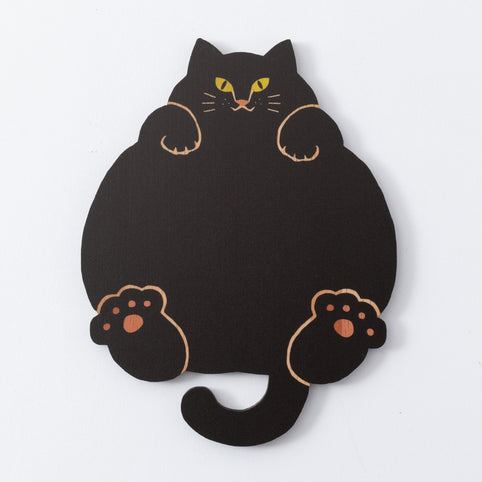 Ten＆O Art+Craft 猫雑貨・木製プレート＆コースター【ねこまみれ　腹見せのあにゃん】｜Ten&O