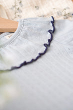 画像をギャラリービューアに読み込む, 【Blueberry pop】 -Ruffly cotton rompers｜Bébémoose （ベベムース）
