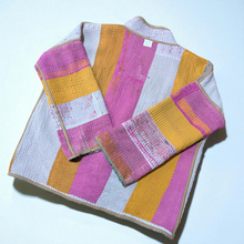 画像をギャラリービューアに読み込む, &quot;green nostalgia&quot;  vintage kantha jacket /ヴィンテージカンタジャケット｜ananyaﾕｲｲﾂﾑﾆ（アナンヤユイイツムニ）
