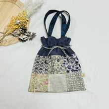 画像をギャラリービューアに読み込む, パッチワーク巾着バッグ（黒）｜Nikomatch（ニコマッチ）
