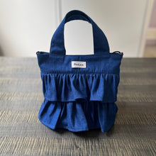 画像をギャラリービューアに読み込む, デニムフリルバッグ｜PooLoce（プルス）
