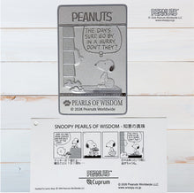 画像をギャラリービューアに読み込む, PEANUTS★Pearls of Wisdom ミラーカード・The Days Sure｜Cuprum by ISHIWATA（クプラム　バイ　イシワタ）
