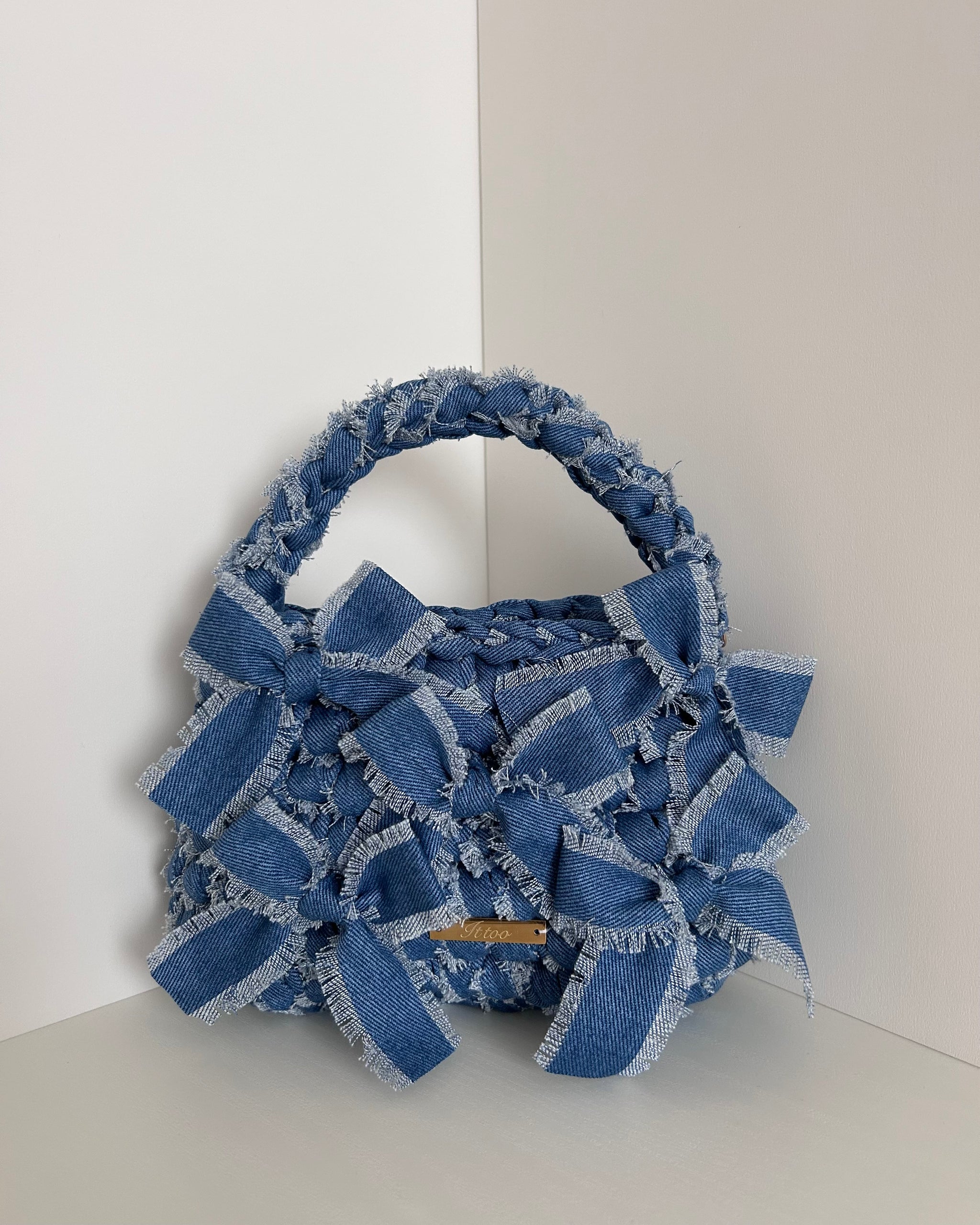 new denim ribbon bag｜ittoo（イットトゥー） – CHOOSEBASE SHIBUYA