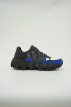 画像をギャラリービューアに読み込む, 西陣織×本革 スニーカー 【轟】	鱗 （ブルー）｜KAVKIMONO（カブキモノ）
