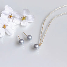 画像をギャラリービューアに読み込む, ペールブルー淡水パールピアス イヤリング｜SAKURA jewelry（サクラジュエリー）
