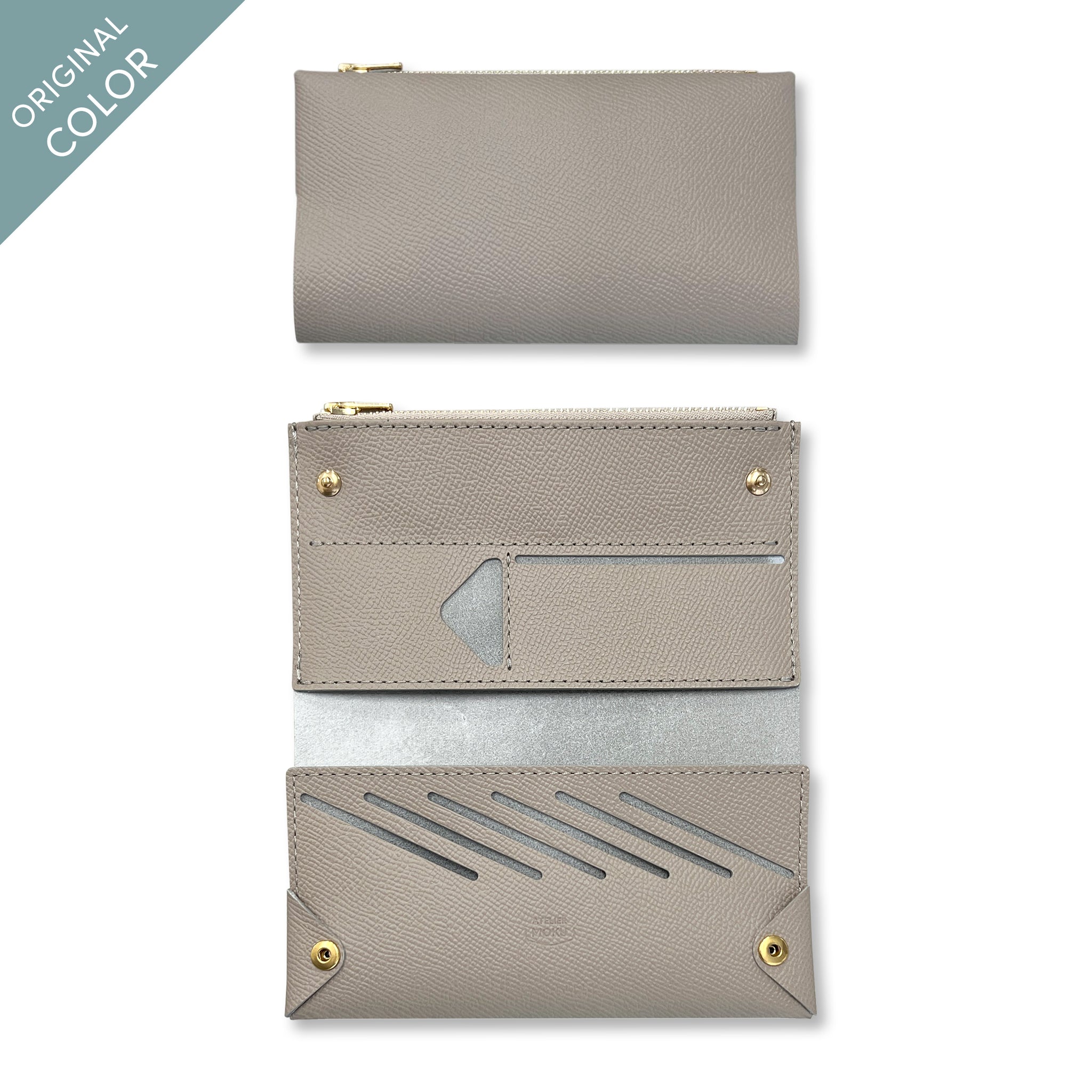 小さく薄い長財布UNO ver.2 Noblessa｜moku（モク） – CHOOSEBASE SHIBUYA