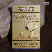 画像をギャラリービューアに読み込む, EANUTS★Pearls of Wisdom ミラーカード・Being Cute｜Cuprum by ISHIWATA（クプラム　バイ　イシワタ）
