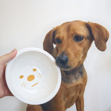 画像をギャラリービューアに読み込む, もぐもぐスタンド フードボウル 陶器 猫用 小型犬用 ご飯台 食事台｜TOSMU（トスム）
