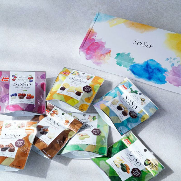 SoSoギフトセット7品各1袋｜吉田ピーナツ食品（ヨシダピーナツショクヒン）