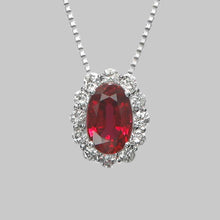画像をギャラリービューアに読み込む, プラチナ950 非加熱ピジョンブラッドルビー ネックレス /c0336rp｜malvaceae（マルヴェセア）
