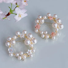 画像をギャラリービューアに読み込む, 【色が選べる】桜ブローチ｜SAKURA jewelry（サクラジュエリー）
