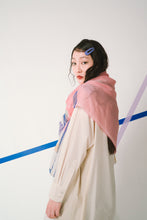 画像をギャラリービューアに読み込む, '極細コットン播州織ストール　Mサイズ　col:コーラル(CRL)｜POLS（ポルス）｜POLS（ポルス）
