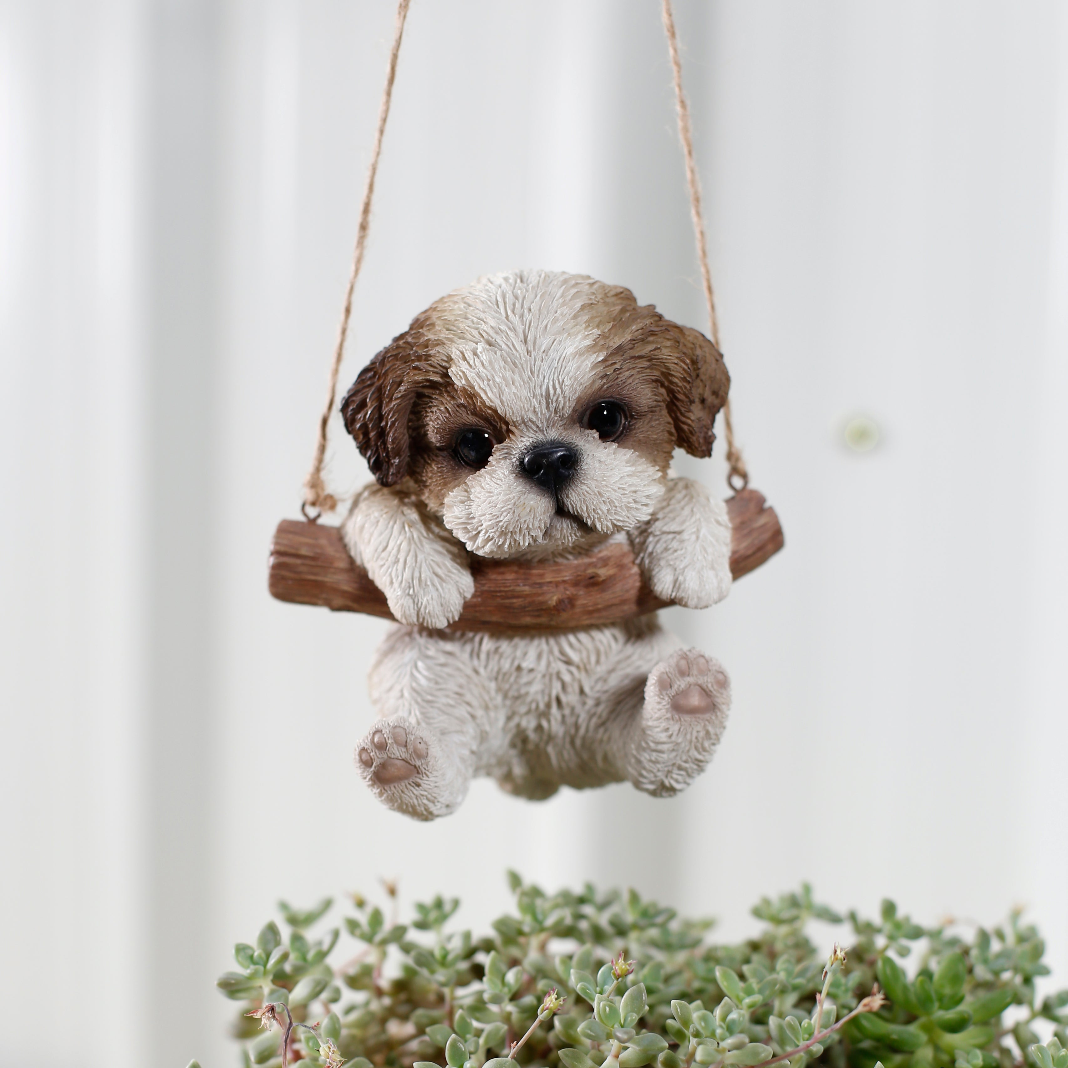 シーズー ぶら下がり オーナメント（スタンド付き）｜WooBia（ウービア）