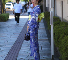 画像をギャラリービューアに読み込む, 洗える着物 帯 2点セット【夢見紋】坂川ひかりデザイン｜KUTANI×KIMONO（クタニキモノ）
