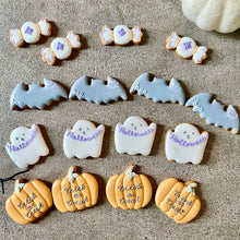 画像をギャラリービューアに読み込む, ハロウィンカウントダウン　【HALLOWEENアイシングクッキーセット】｜sumirecookies（スミレクッキーズ）
