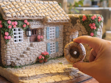 画像をギャラリービューアに読み込む, ソーラーライトのモルタルハウス・プロヴァンスの街並み（アーチ）｜plants.garden.paradise（プランツガーデンパラダイス）
