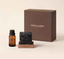 画像をギャラリービューアに読み込む, Rest in Nature ストーンオブジェ＆ディフューザーオイルセット Patch Holic（パッチホリック）

