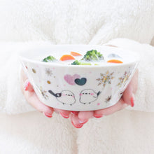 画像をギャラリービューアに読み込む, シマエナガさんの冬支度ボウル皿｜Blanche Neige By ちょこにゃん（ブランシュネージュバイチョコニャン）
