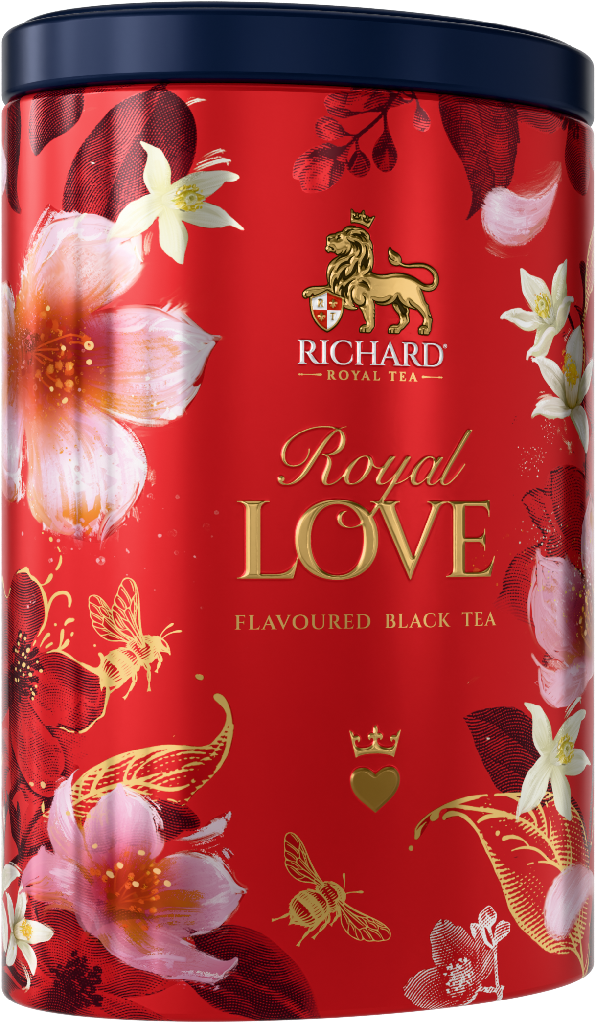 RICHARD（リチャード）ロイヤル・ラブ 缶入り紅茶 （レッド） 80g