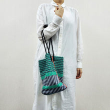 画像をギャラリービューアに読み込む, -SANGO-　TRIANGLEバック 　col:グリーン｜POLS（ポルス）
