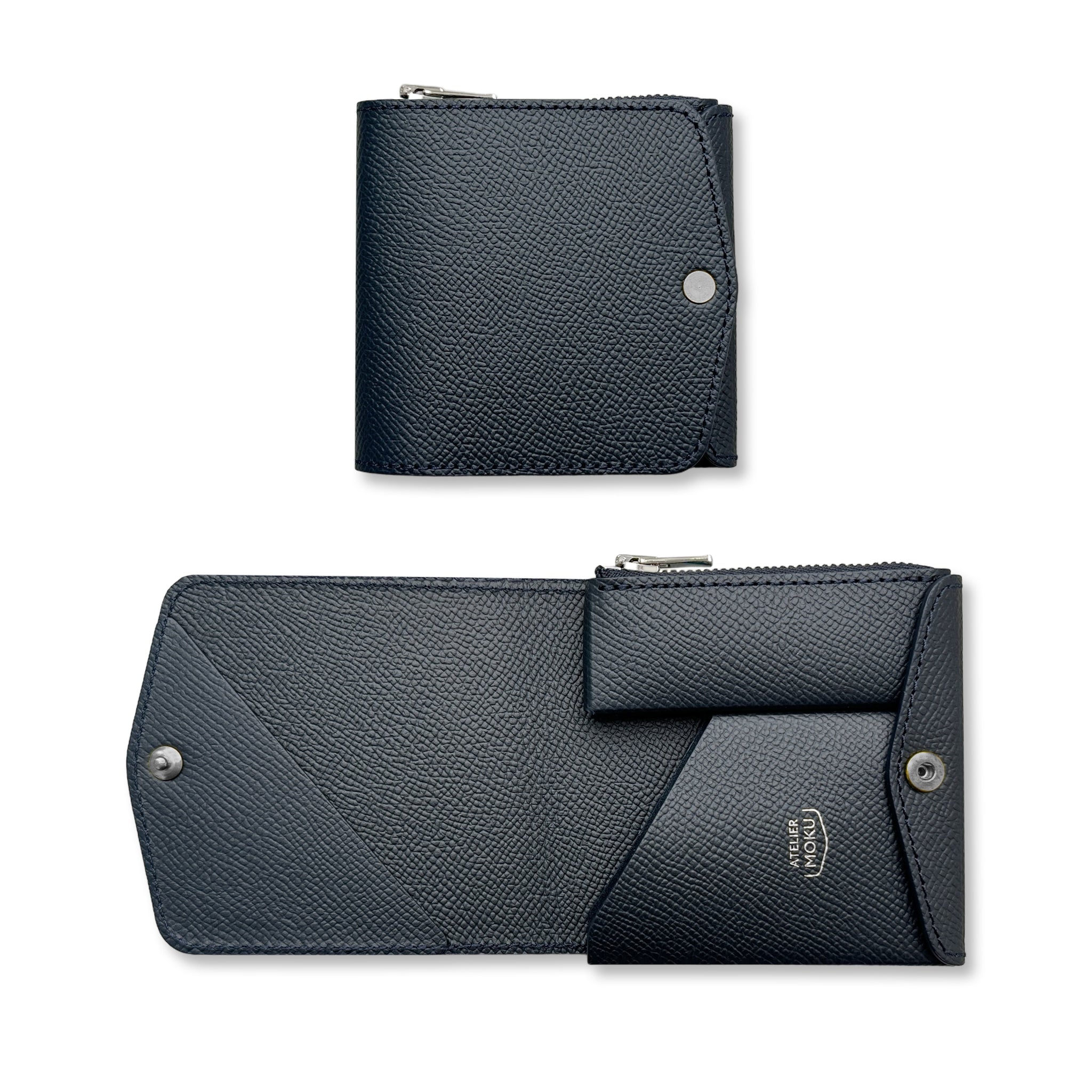 小さく薄い財布SAKU ver.3 Noblessa（新ファスナー）｜moku（モク