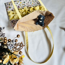 画像をギャラリービューアに読み込む, フラワーモチーフバッグ（黄）｜Nikomatch（ニコマッチ）
