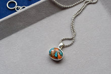 画像をギャラリービューアに読み込む, ボールチェーンネックレス　オイスターカッパーターコイズ｜G.Y.P（ジプ）
