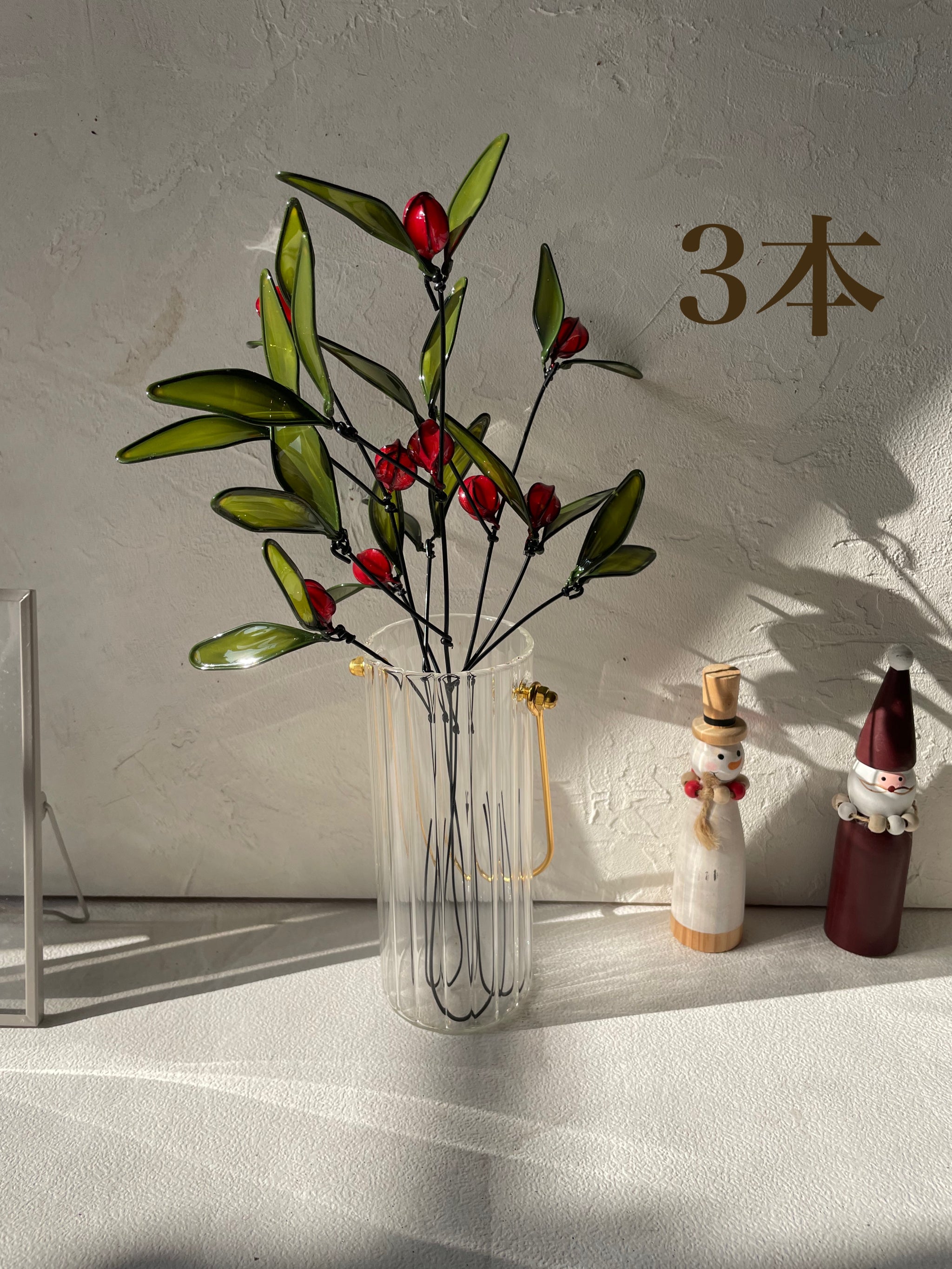 赤い実のヤドリギ｜wire art Niko（ワイヤーアートニコ） – CHOOSEBASE