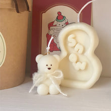 画像をギャラリービューアに読み込む, snowman &amp; bear  candle set｜ANCLED（アンクレッド）
