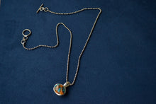 画像をギャラリービューアに読み込む, ボールチェーンネックレス　オイスターカッパーターコイズ｜G.Y.P（ジプ）
