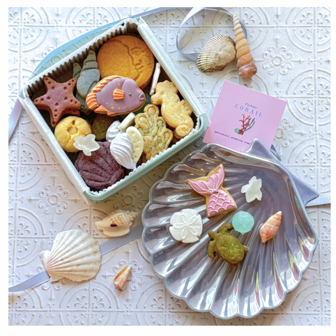 Parlour CORAIL 人魚と海のクッキー缶｜Parlour CORAIL（パーラーコライユ）