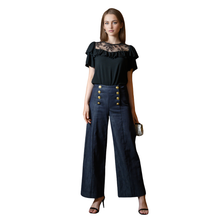 画像をギャラリービューアに読み込む, デニム マリンパンツ｜actrhea（アクトレイア）
