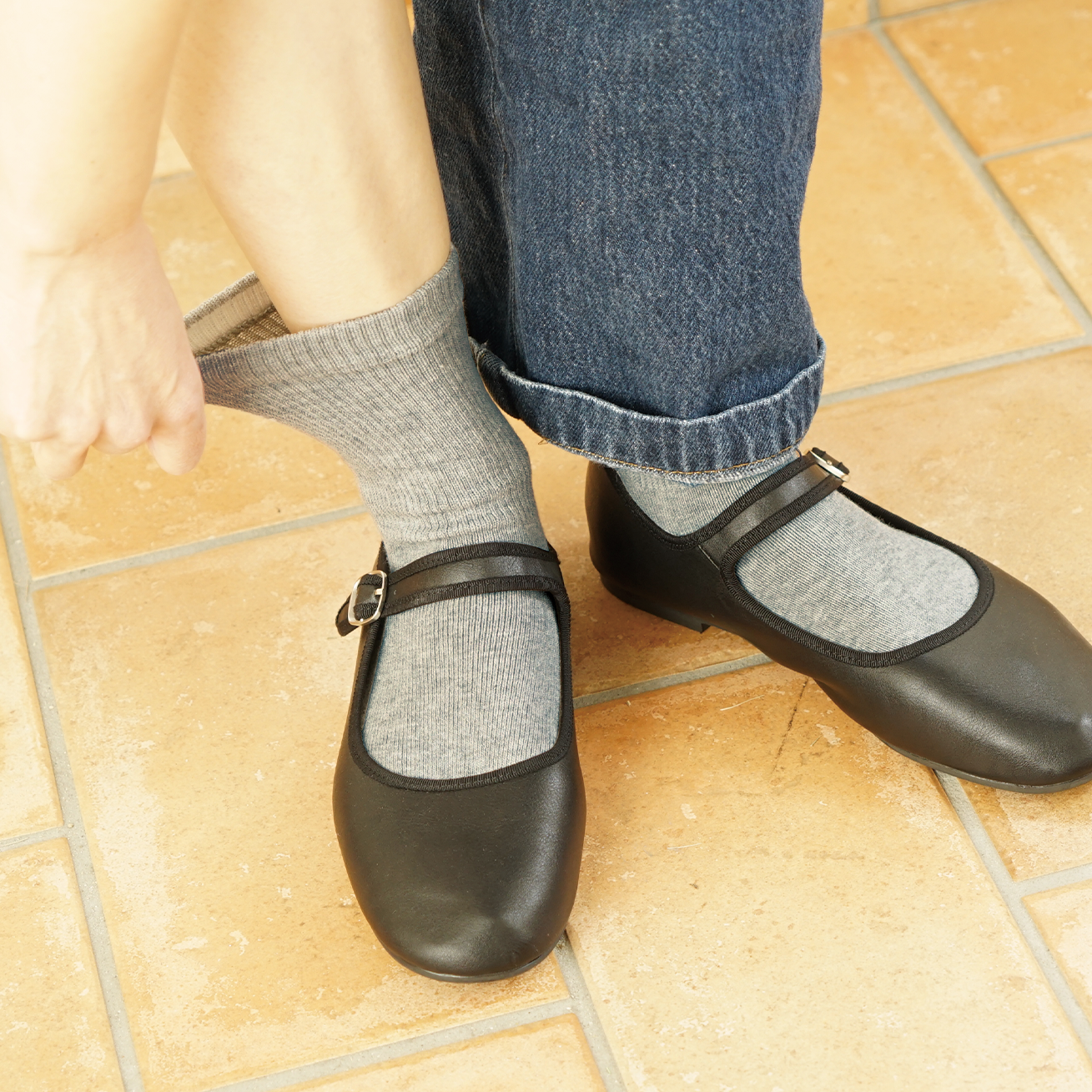 しめつけノーソックス　22-24cm｜NOケア（エヌオーケア）