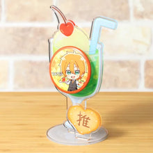 画像をギャラリービューアに読み込む, 缶バッジスタンド カフェシリーズ  クリームソーダ｜推し活グッズの達人（オシカツグッズノタツジン）
