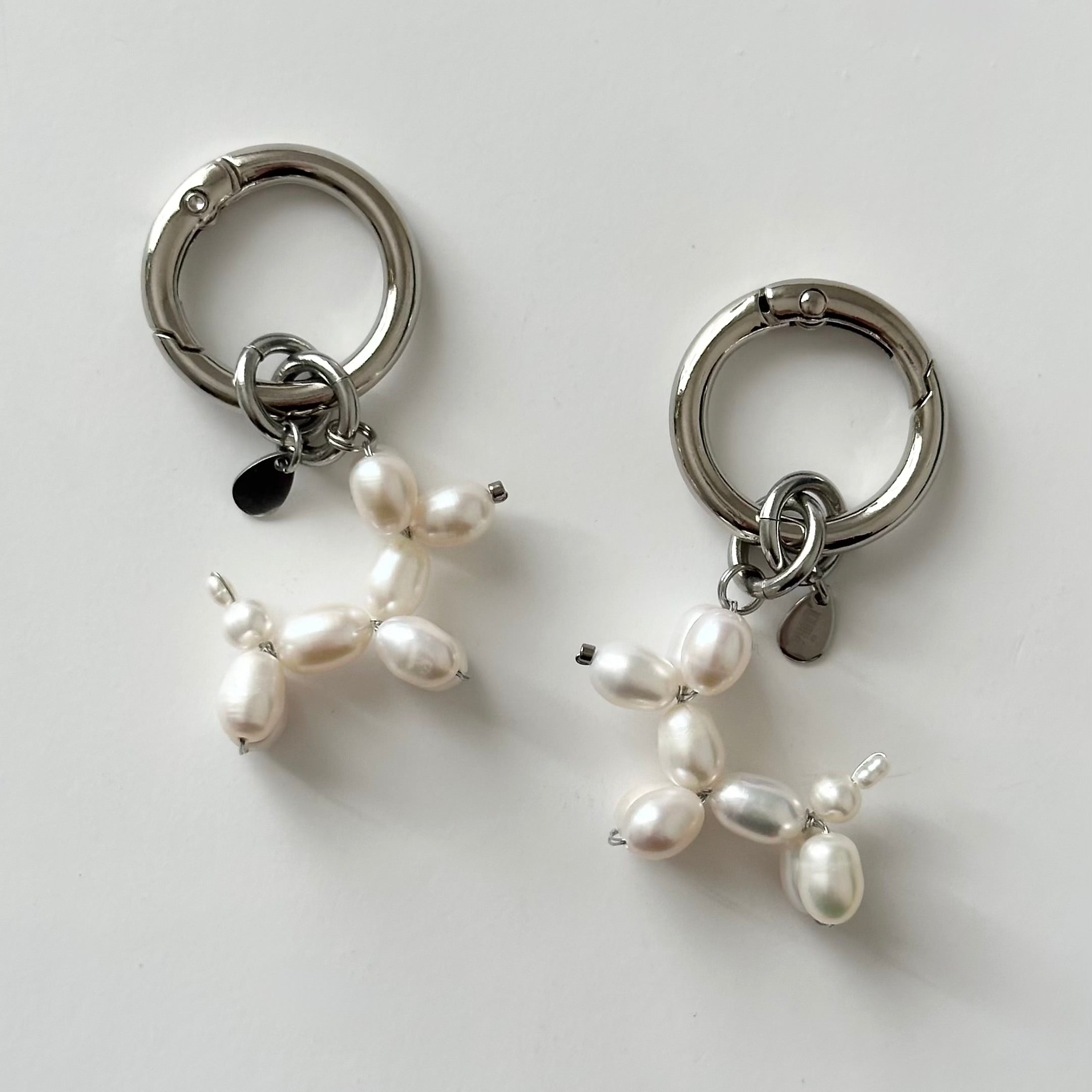 Pearl Dog Keyring｜wia（ウィア）