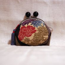 画像をギャラリービューアに読み込む, あめ玉がま口ポーチ クロ｜PlusDot＋．（プラスドット）
