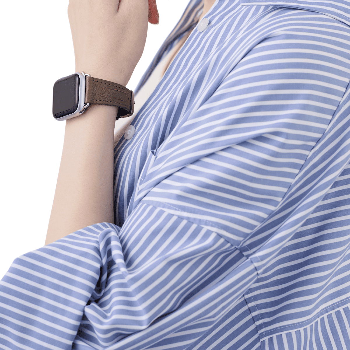 AppleWatch シェーブルレザーバンド(色：トープ)｜YUTORI（ユトリ