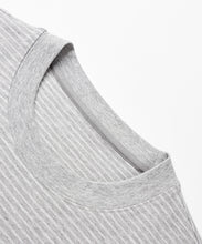 画像をギャラリービューアに読み込む, Yarn-Dyed Striped Crew Neck S/S T-Shirt｜MODE COMMUTER（モードコミューター）

