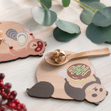 画像をギャラリービューアに読み込む, どうぶつの木製プレート＆コースター【ひろしまぱんだ】｜Ten＆O Art+Craft（テンアンドオー　アートクラフト）
