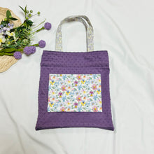 画像をギャラリービューアに読み込む, パッチワーク巾着バッグ（紫）｜Nikomatch（ニコマッチ）
