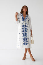 画像をギャラリービューアに読み込む, レース刺繍ワンピース｜Ukrainian Embroidery Wear ”Mavka”（ウクライナシシュウノアパレル　マウカ）
