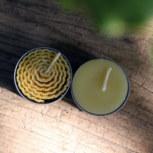 画像をギャラリービューアに読み込む, 蜜蝋ティーライトキャンドル20個　桐箱入り｜FARADAY　KAMAKURA（ファラディ　カマクラ）
