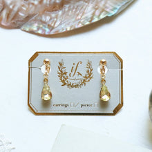 画像をギャラリービューアに読み込む, Vintage dragons breath drop earrings (yellow)｜if(innocent freedom)（イフ　イノセントフリーダム）
